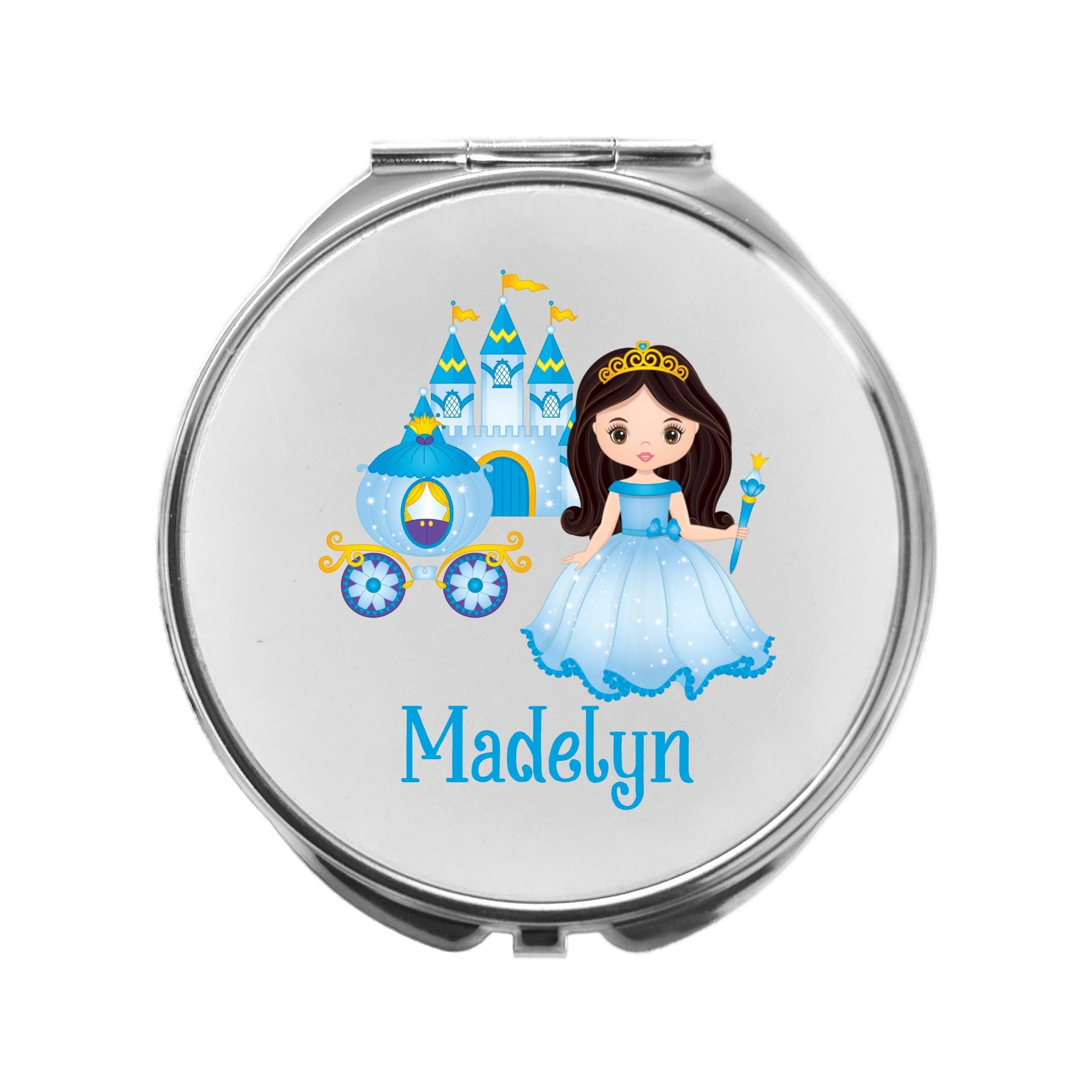 Cinderella Mirror Compact Personalised Princess