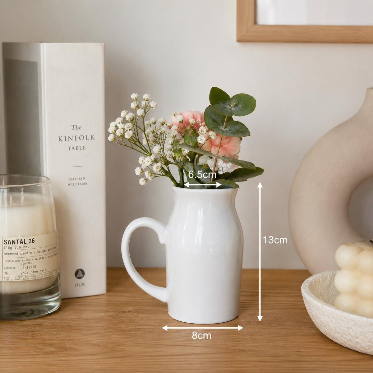 Mother memorial gift - Personalised small Vase - in loving memory, mum, mummy
