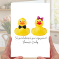 Rubber Duck Engagement Card Personalised