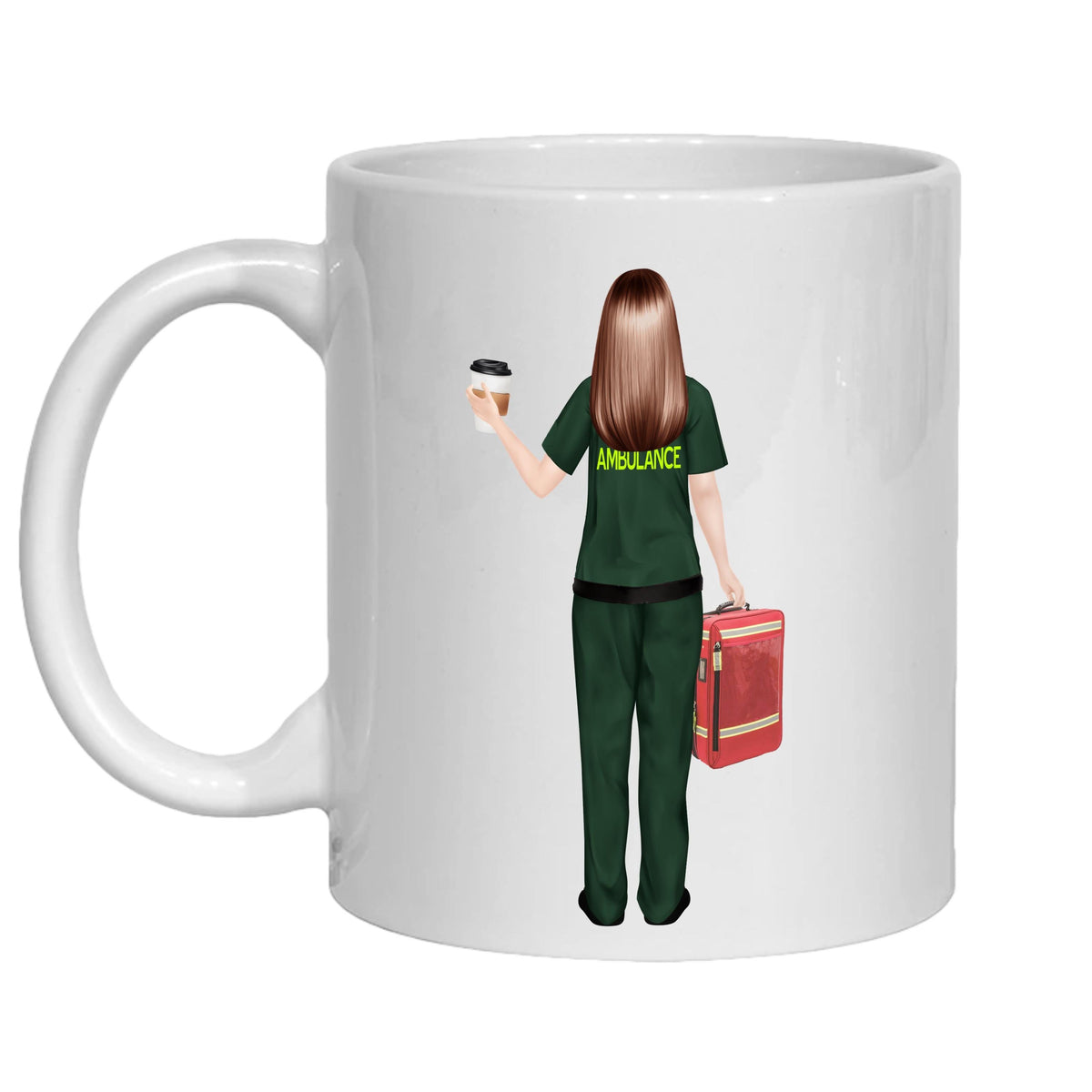 Paramedic Mug Gift Personalised for woman, ambulance driver, medic, retirement, graduation, congratulations