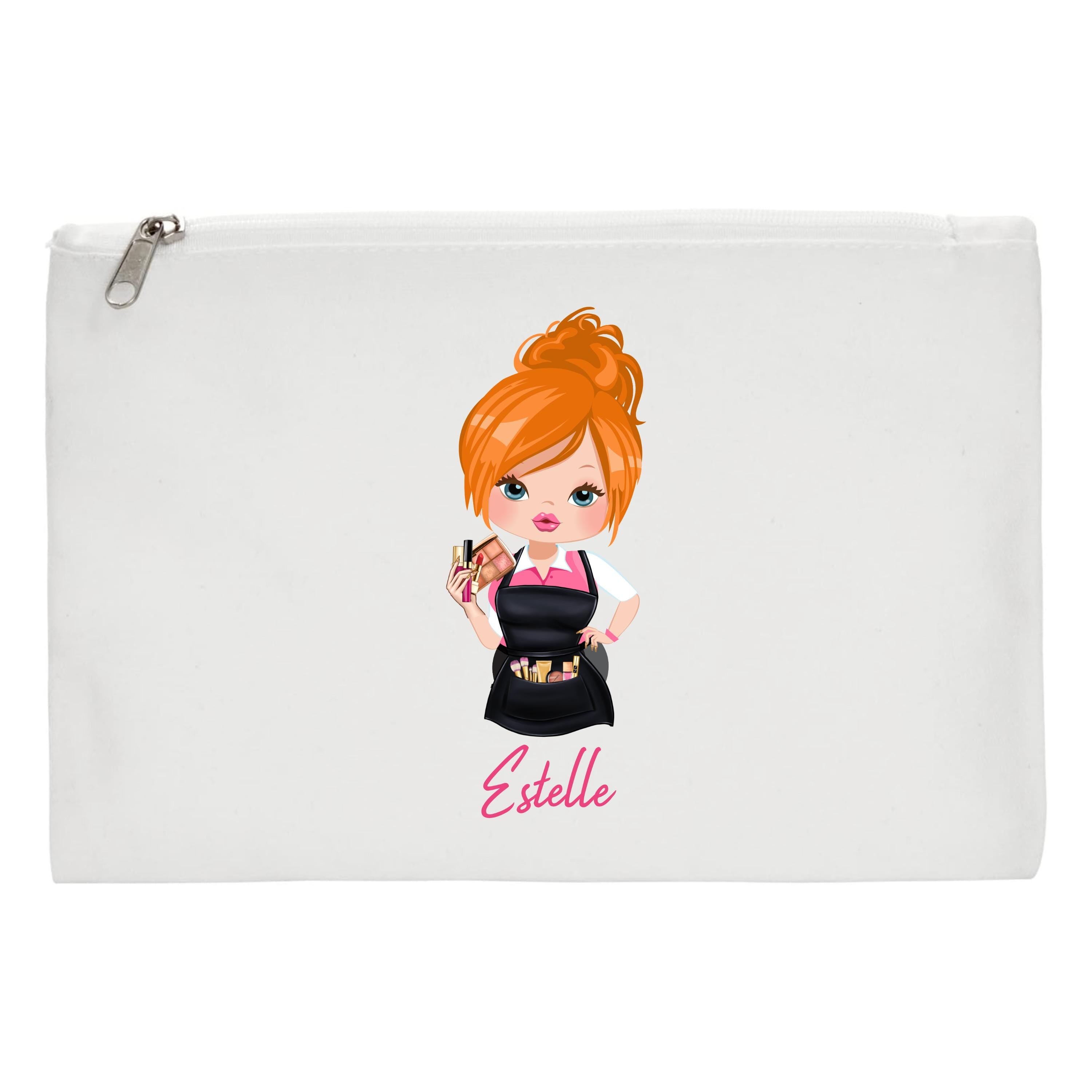 Beautician makeup bag Personalised Makeup Artist Cosmetics Brushes