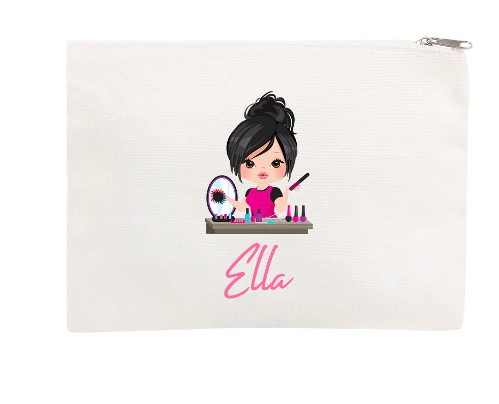 Nail Polish Bag Personalised manicurist nail tech beautician gift cosmetics