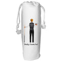 Personalised Snooker Wine Bag for him