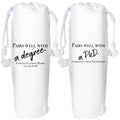 Graduation Wine Gift Bag Personalised pairs well with a degree