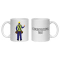 Plumber Mug Personalised Gift - construction worker - congratulations retirement