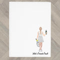 Tennis Towel Personalised fitness gym exercise Woman Present Gift