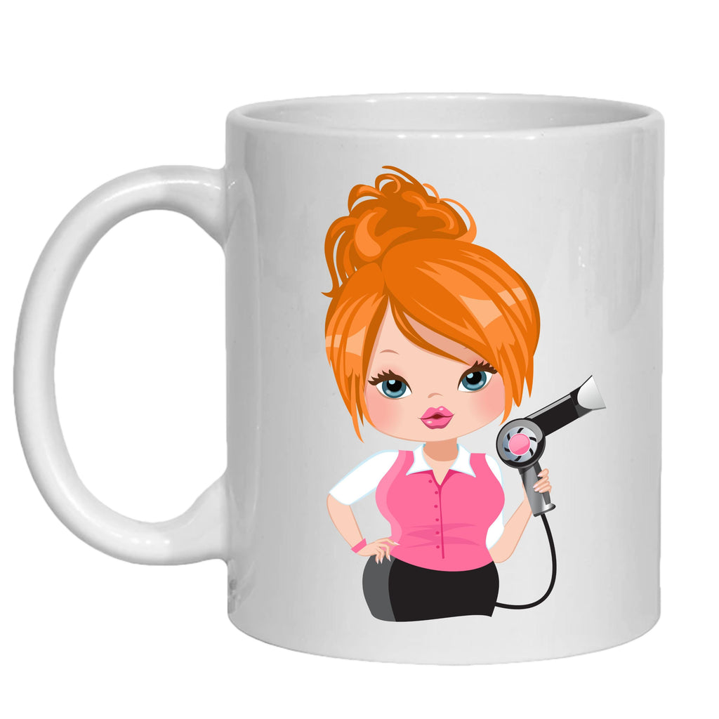 Hairdresser Personalised Mug for her Hair stylist, Salon Gift