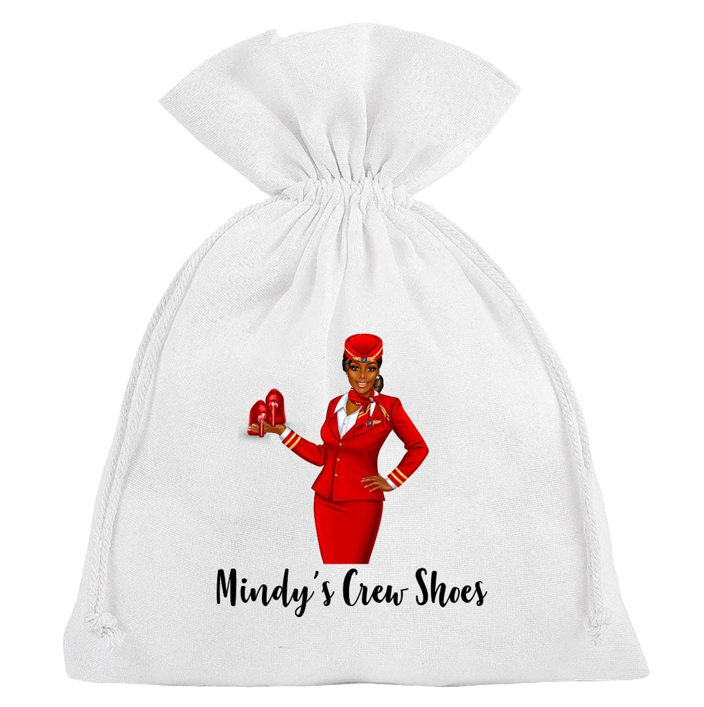 Cabin Crew Shoes Bag Personalised Flight Attendant Air Stewardess Air Hostess Woman