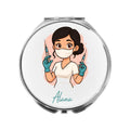 Aesthetician Mirror Personalised Compact Gift for Botox Lip filler Injectables