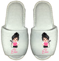 Personalised Hairdresser Spa Slippers Gift for stylist, salon