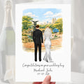Central Park Wedding Card Personalised New York Bride & Groom NYC