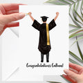 Graduation card Personalised for him congratulations
