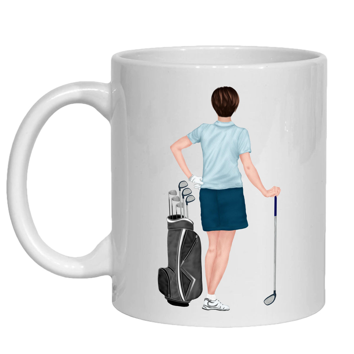 Golf Mug Personalised Lady Captains Gift, Tournament Winner, Nearest Pin