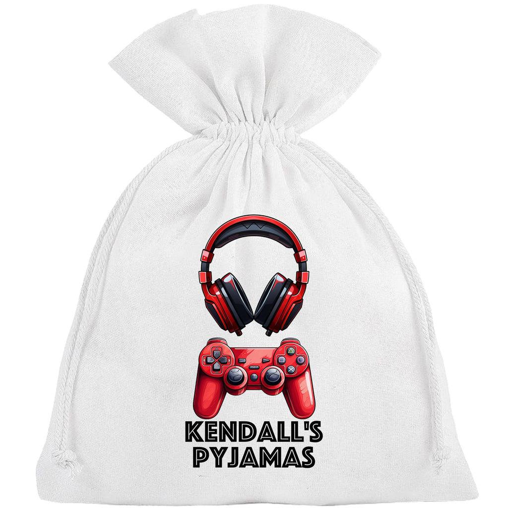 Gamer Pyjama Bag Personalised PJs
