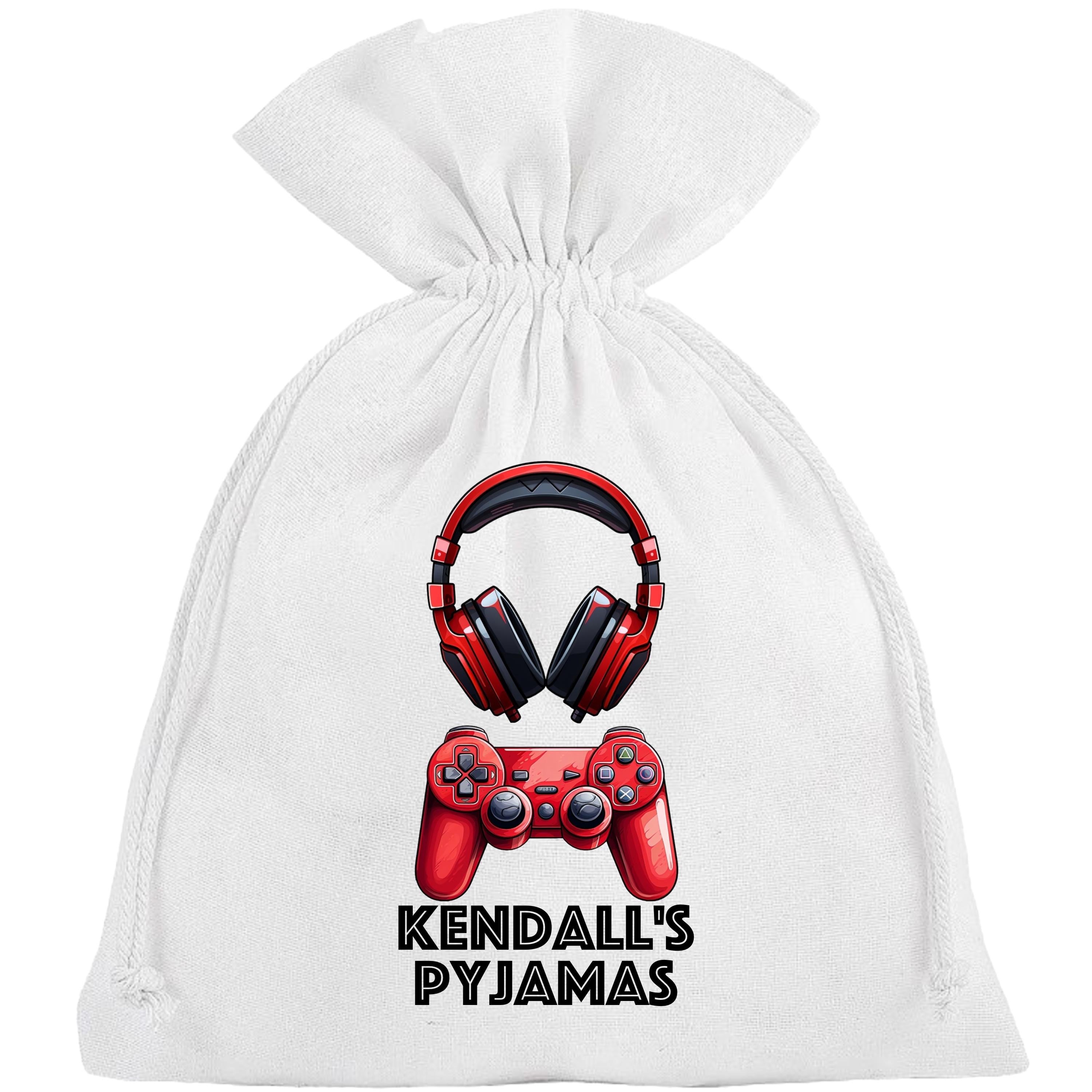 Gamer Pyjama Bag Personalised PJs