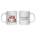 Beagle Engagement Personalised Mug Dogs Gift