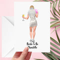 Netball Bride To Be Card Personalised Hen Party Bachelorette