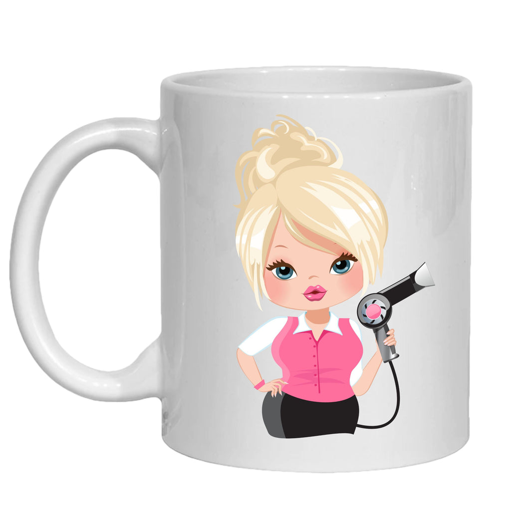 Hairdresser Personalised Mug for her Hair stylist, Salon Gift