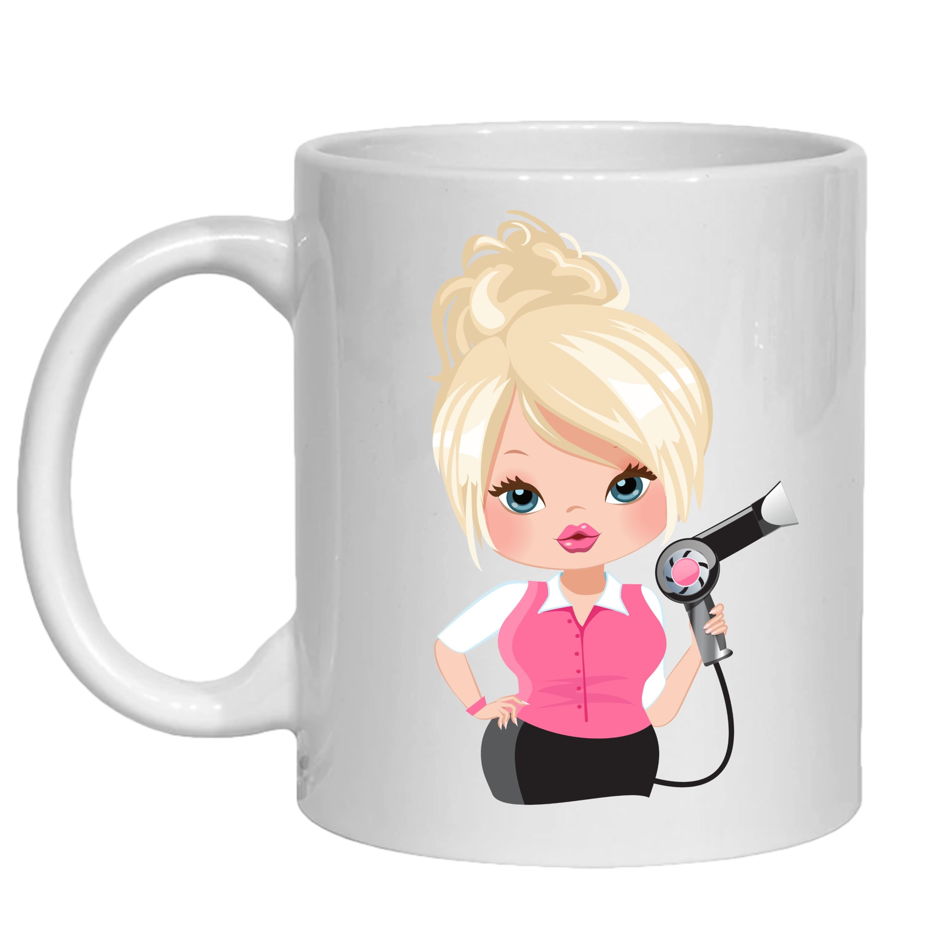 Hairdresser Personalised Mug for her Hair stylist, Salon Gift