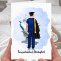 Dentist Graduation card Personalised for man congratulations - orthodontist