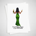 GCSE results card Personalised for girl congratulations