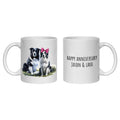 Border Collie Anniversary Personalised Mug Dogs Gift Sheepdog
