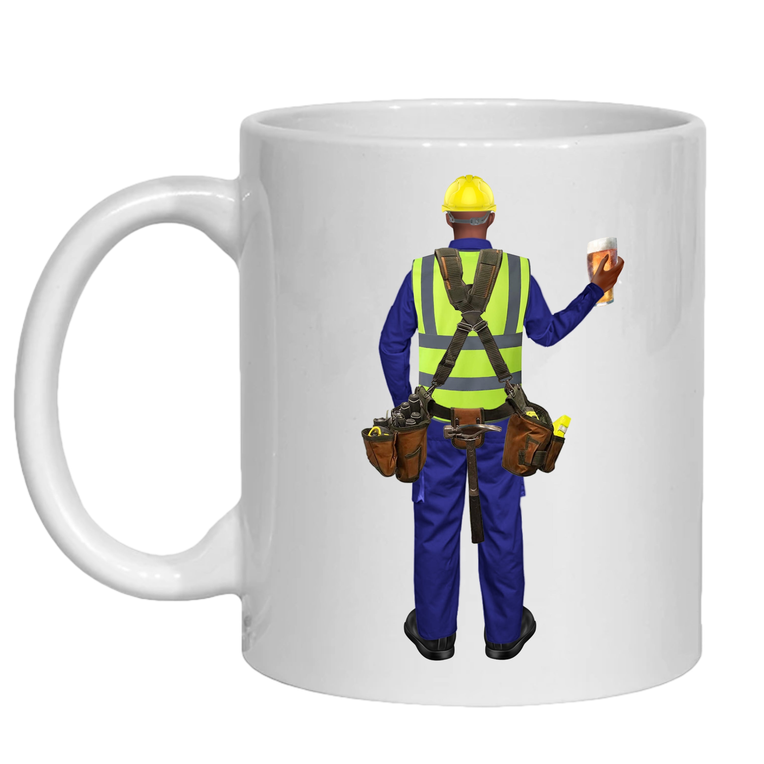 Plumber Mug Personalised Gift - construction worker - congratulations retirement