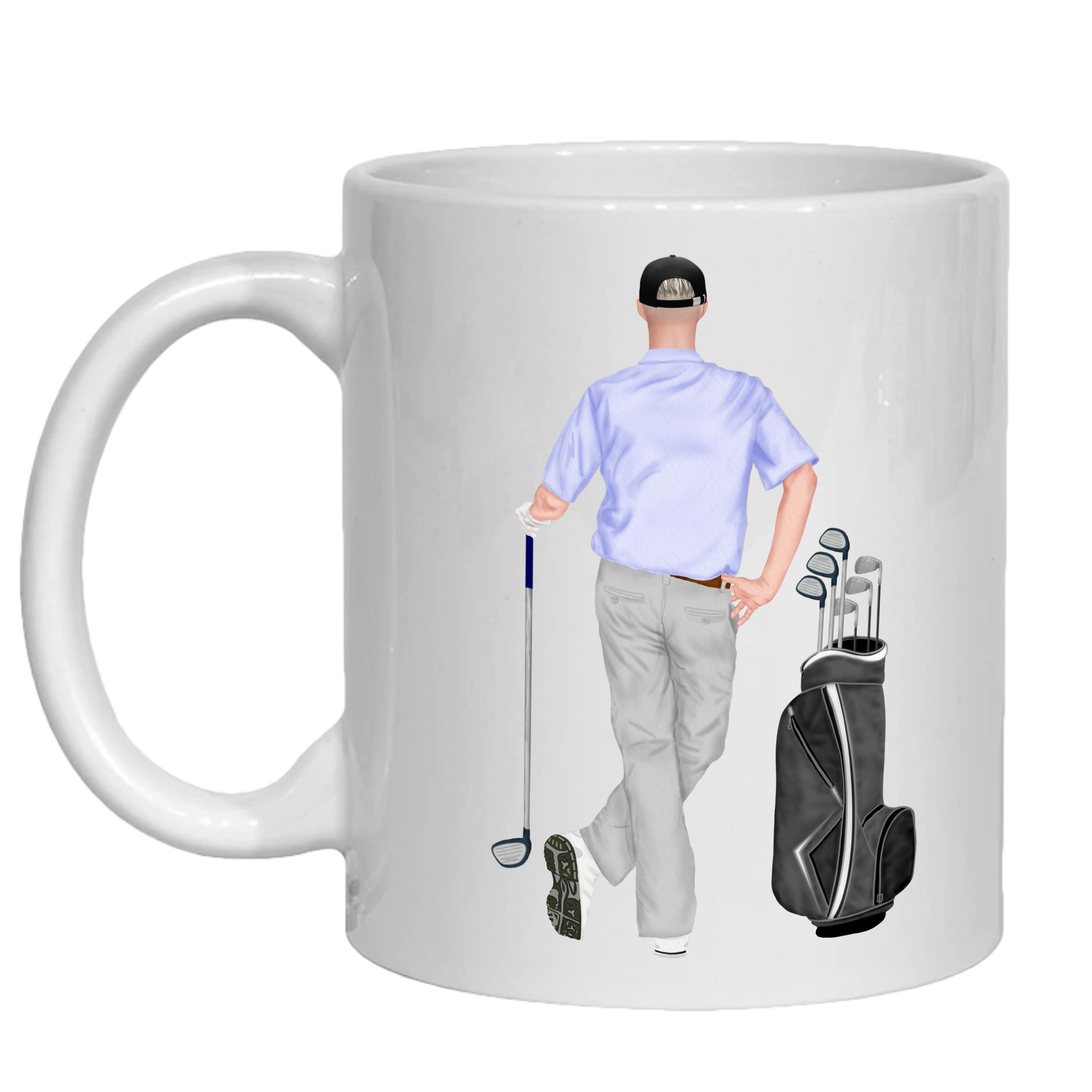 Golf Mug Personalised Tournament Winner Gift, Captain, Nearest Pin