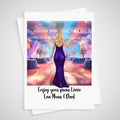 Prom Card Personalised School Leavers Ball - Card for daughter