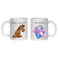 Personalised Nanny Mug gift for granny, nana, other grandmothers