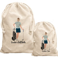 Golf Ball & Tee Bag for Golfer (female)  - Woman Golf gift