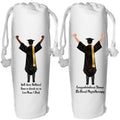 Graduation Wine Bag Personalised for male