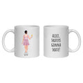 Ice Skater Mug Gift Personalised for her Ice Skating woman