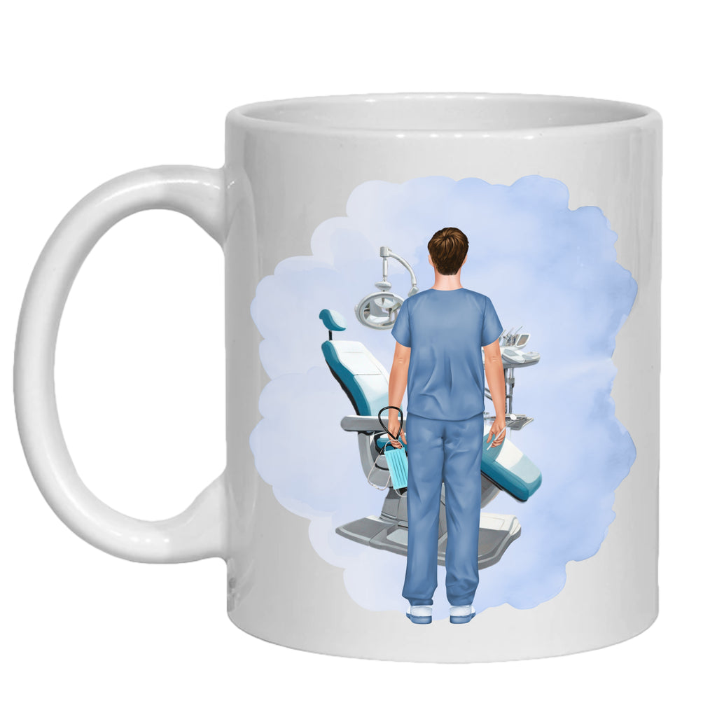 Dentist Mug Personalised Congratulations Gift for him - orthodontist, dental nurse, hygeinist (Copy)
