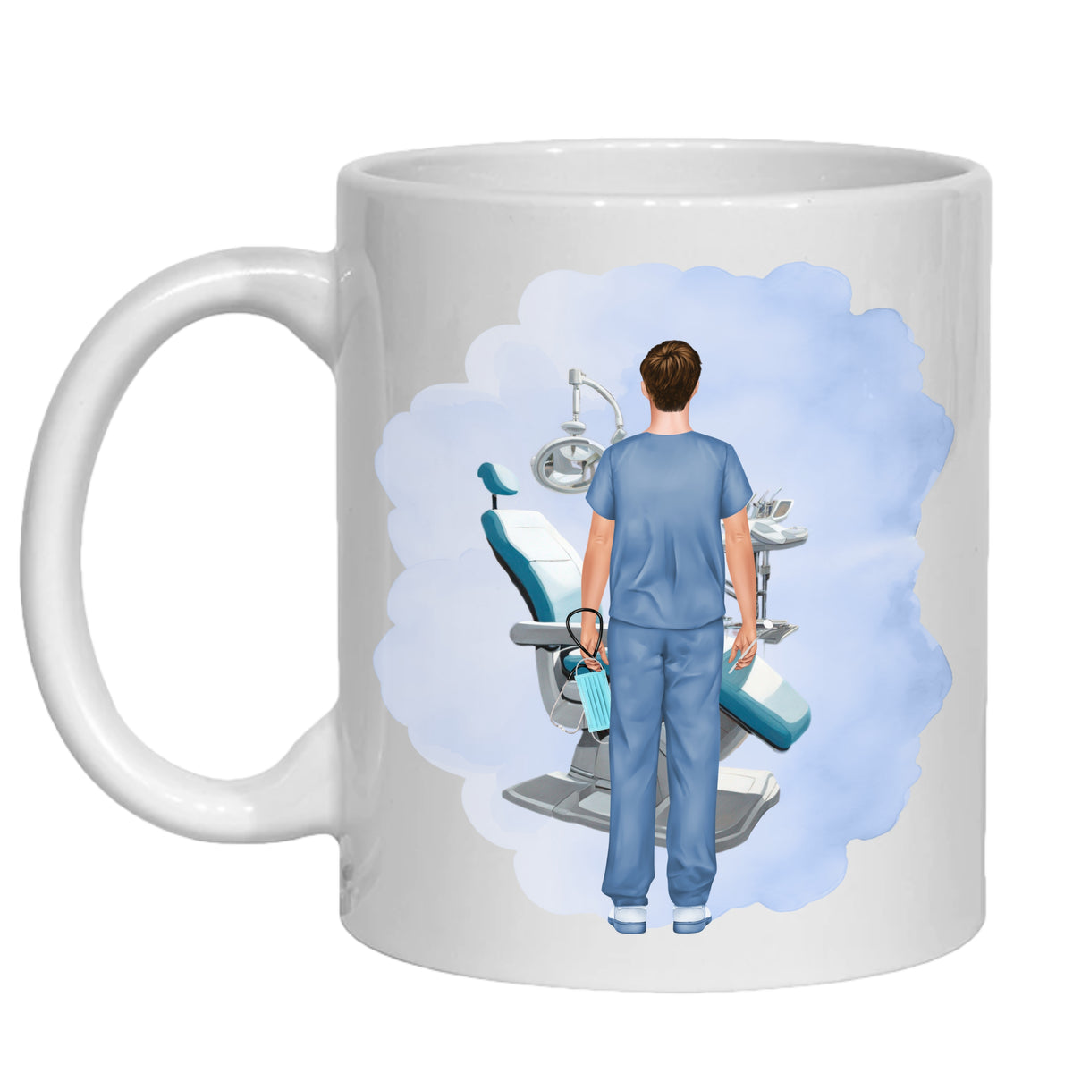 Dentist Mug Personalised Congratulations Gift for him - orthodontist, dental nurse, hygeinist (Copy)