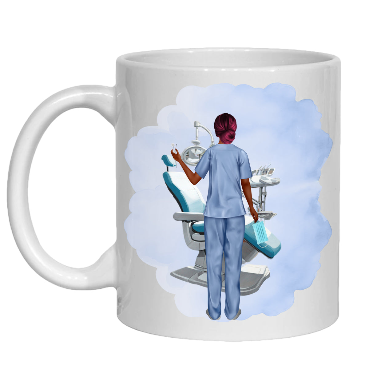 Dentist Mug Personalised Congratulations Gift for her - orthodontist, dental nurse, hygeinist