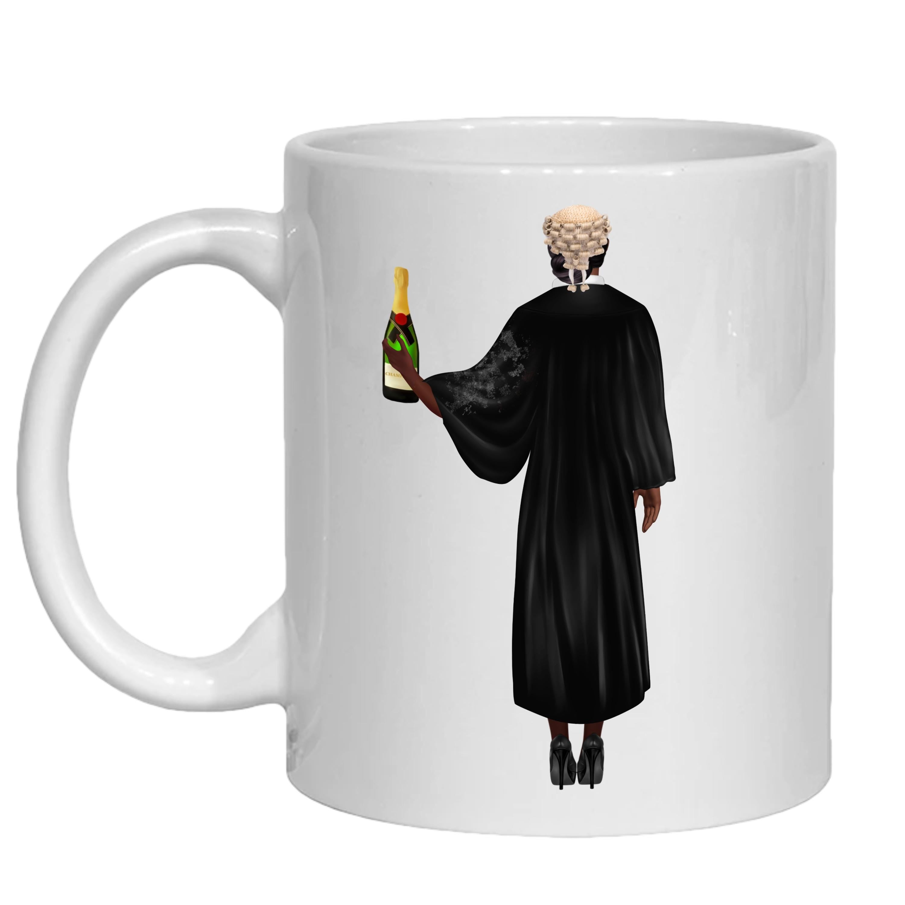Lawyer Mug Personalised for her Graduation Barrister Solicitor Judge Law Degree Congratulations Exams