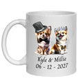 Chihuahua Wedding Personalised Mug Dogs Gift