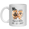 Chow Chow Wedding Personalised Mug Dogs Gift