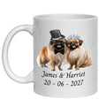 Pekingese Wedding Personalised Mug Dogs Gift