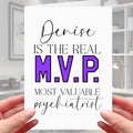Psychiatrist Card Personalised MVP New Job Retirement Pschiatric Nurse Psychotherapist