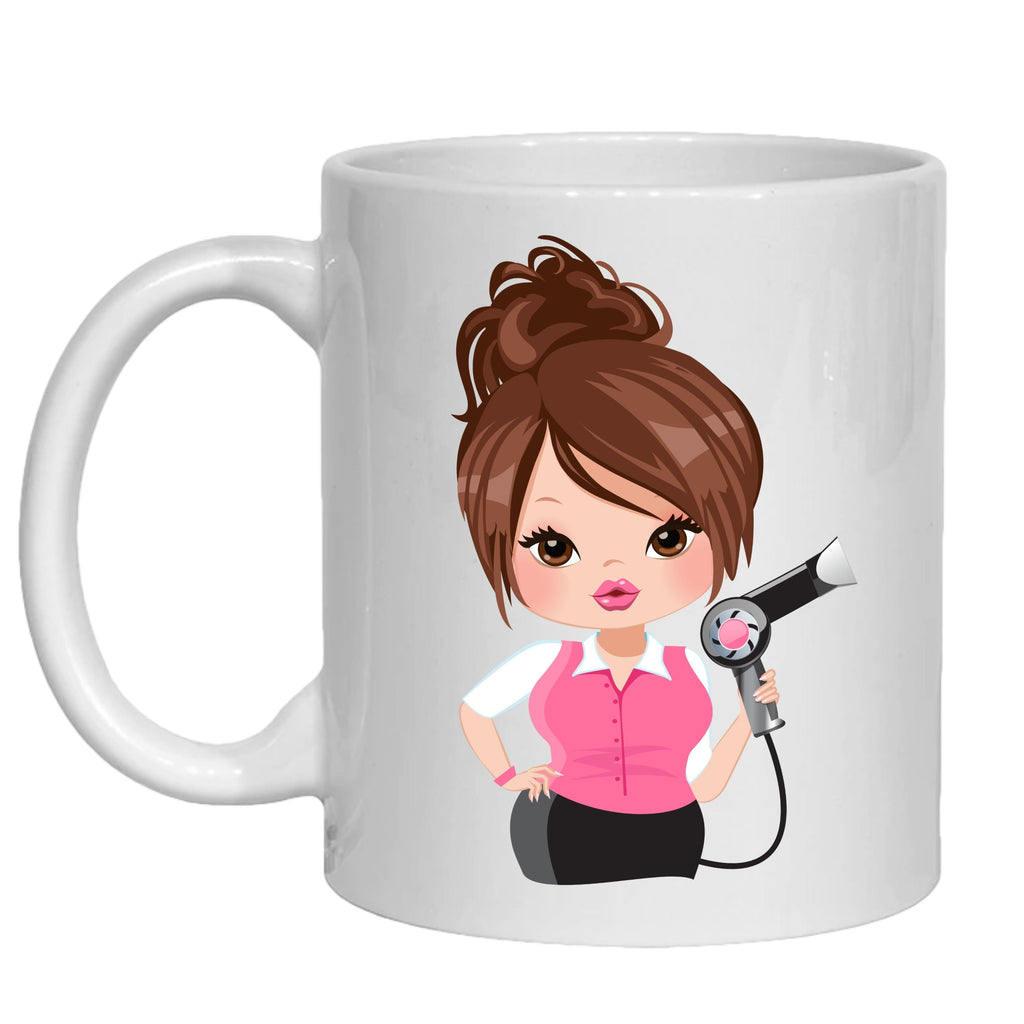 Hairdresser Personalised Mug for her Hair stylist, Salon Gift