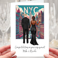 New York Engagement Card Personalised NYC