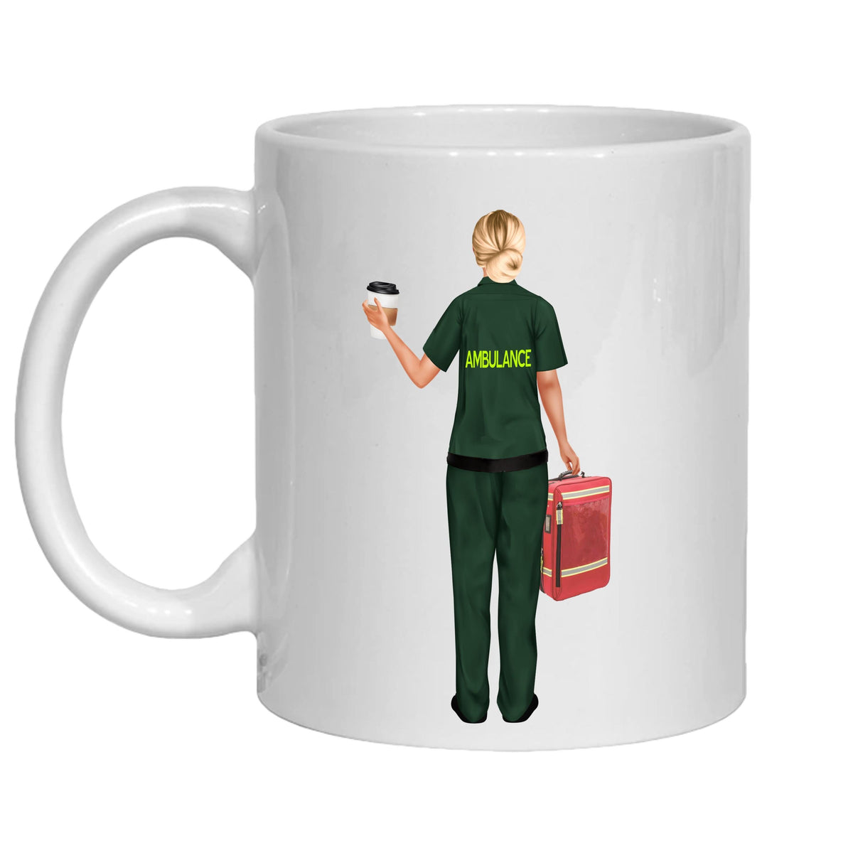 Paramedic Mug Gift Personalised for woman, ambulance driver, medic, retirement, graduation, congratulations