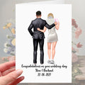 Netball Wedding Card Personalised