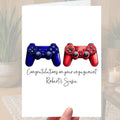 Gamer Engagement Card Personalised Gaming Console Controller