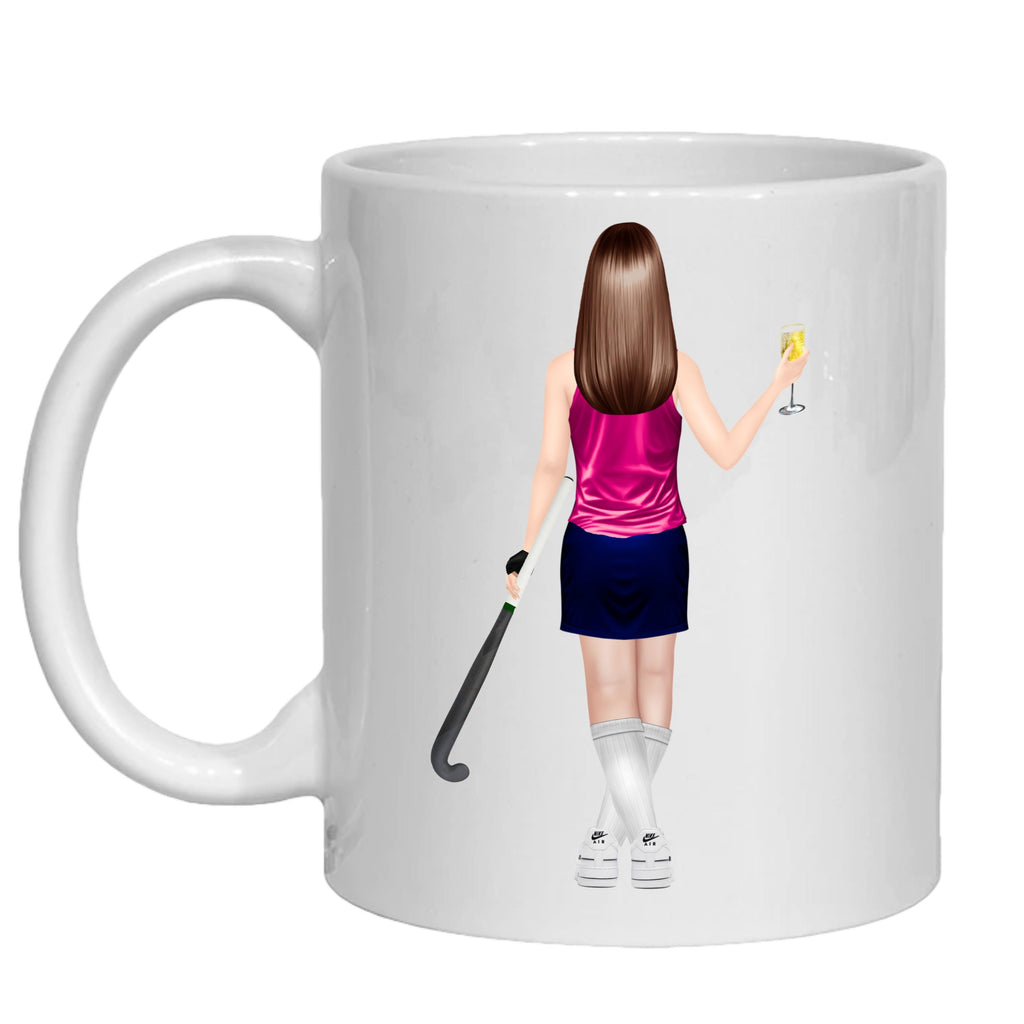 Field Hockey Mug Gift Personalised for her