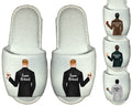 Personalized Groom Spa Slippers, Wedding Party Gifts