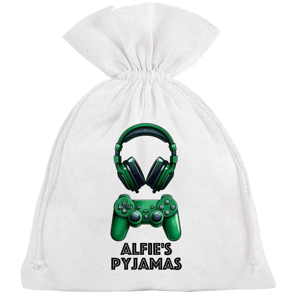 Gamer Pyjama Bag Personalised PJs
