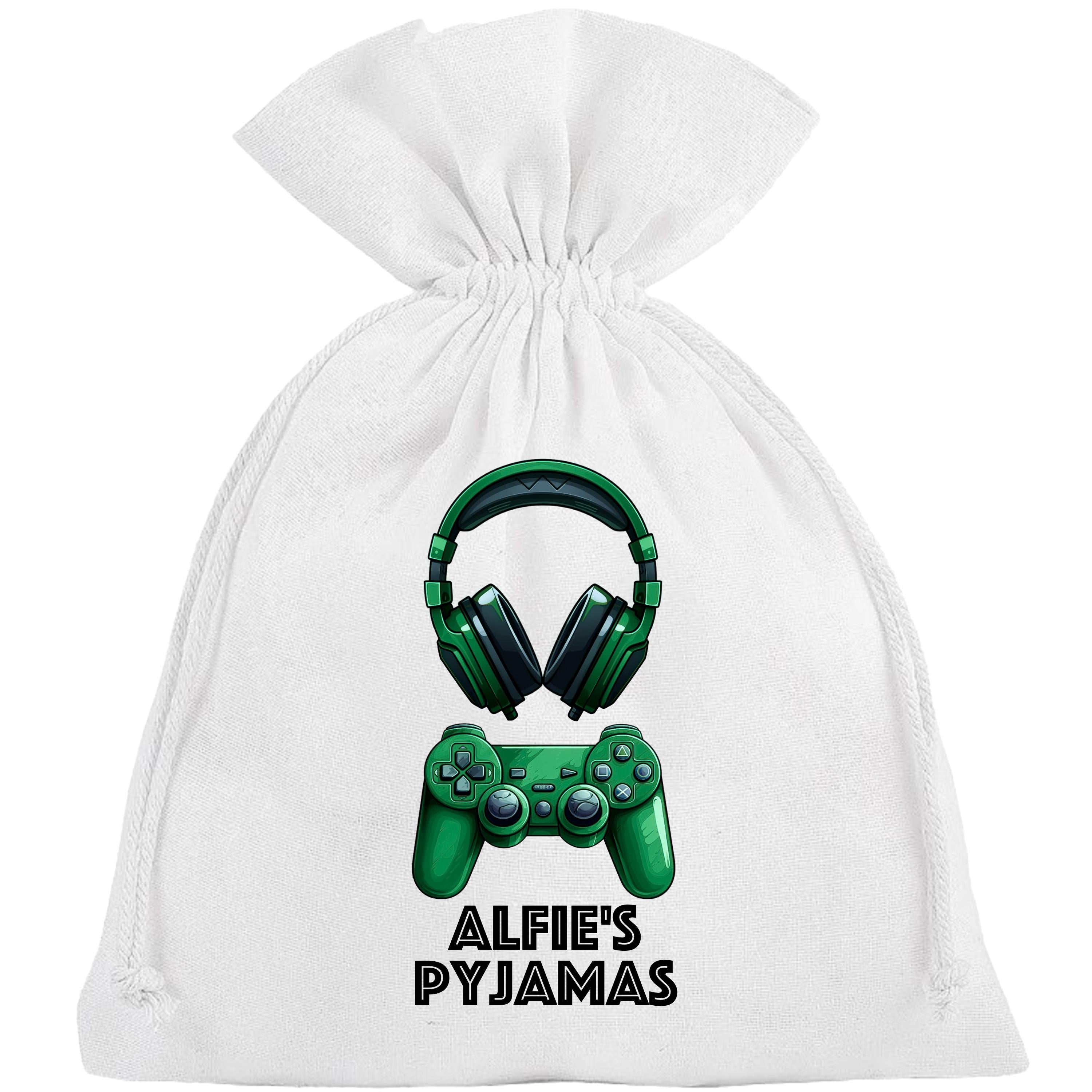 Gamer Pyjama Bag Personalised PJs